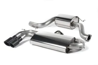 Milltek Resonated Catback Exhaust (Black Tips) For MK5 GTI, A3