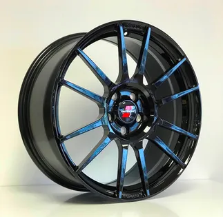Oettinger Double Six Forged Wheel - 19X8.5 - Black / Gloss