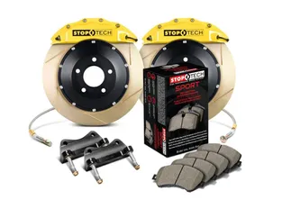 StopTech Performance Slotted 2-Piece Front Big Brake Kit (ST-60) - Yellow