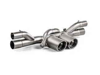 Akrapovic Slip-On Titanium Race Exhaust w/o Tail Pipe Set For Porsche 911 GT3 (991.2)