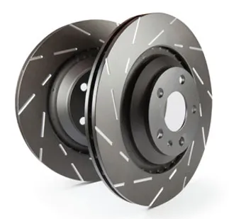 EBC USR Black Dash Series Front Sport Slotted Rotor - 11.3" - USR552