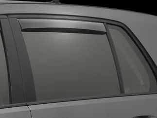 Weathertech Rear Side Window Deflectors (Light Smoke) - For MK7 GTI/Golf/R (71721)