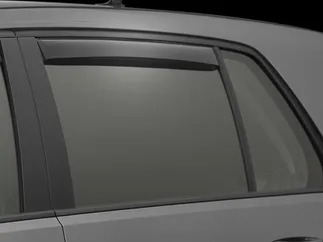 Weathertech Rear Side Window Deflectors (Dark Smoke) - For MK7 GTI/Golf/R (81721)