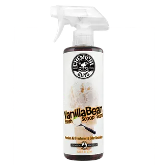Chemical Guys Vanilla Bean Scent Air Freshener And Odor Eliminator (16 Fl. Oz.)