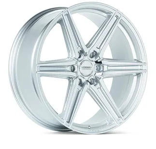 Vossen HF6-2 24x10 - 6x139.7 - Et25 - Deep - 106.1- Silver Polsihed