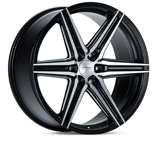 Vossen HF6-2 24x10 - 6x139.7 - Et25 - Deep - 106.1- Brushed Matte Black