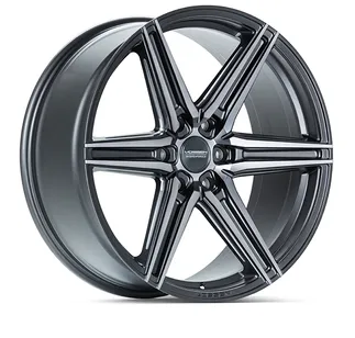 Vossen HF6-2 24x10 - 6x139.7 - Et25 - Deep - 106.1 - Tinted Matte Gunmetal