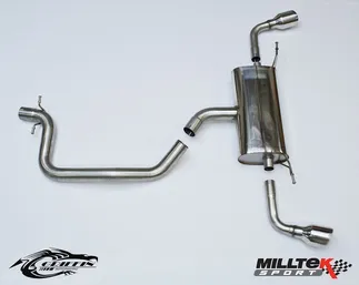 Milltek Sport Cat-back For Audi TT MK2 2.0 TFSI 2WD