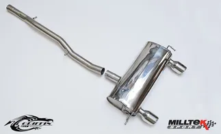 Milltek Sport Quattro Cat back - Resonated For Audi TT MK1 180/225