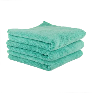 Chemical Guys Workhorse Professional Grade Microfiber Towel (Exterior), Green 16" x 1
