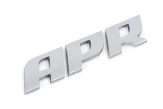 APR Dome Badge - Matte Silver