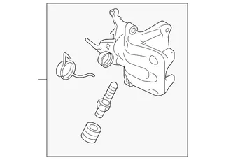 OEM Brake Caliper (Left) - 5F0 615 423