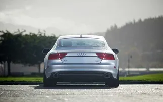 AWE Tuning Touring Edition Exhaust - Dual Outlet, Chrome Silver Tips For Audi C7 A7 3