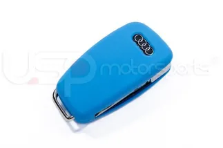 USP Silicone Key Fob Jelly (Audi Models)- Blue