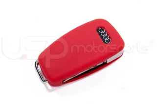 USP Silicone Key Fob Jelly (Audi Models)- Red