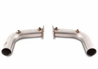 AWE Tuning Porsche 991 Turbo Performance Exhaust and Test Pipes - With Diamond Black 
