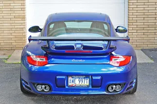 AWE Tuning Polished Silver Quad Tips For 997.2 Turbo and Turbo S