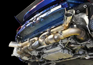 AWE Tuning Performance Exhaust Solution for OE Tips For Porsche 997.2TT