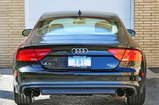 AWE Tuning Touring Edition Exhaust - Quad Outlet, Chrome Silver Tips For Audi C7 A7 3