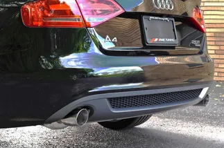 AWE Tuning Touring Edition Exhaust - Dual Outlet, Polished Silver Tips For A4