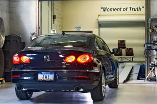 AWE Tuning VW CC Touring Edition Exhaust, Dual Outlet - with Diamond Black Tips (3010