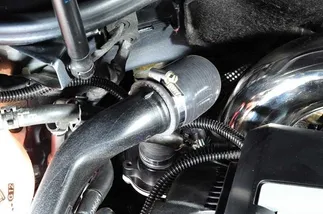 AWE Tuning Diverter Valve Relocation Kit - with AWE Tuning housing for stock diverter
