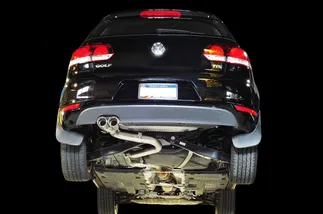 AWE Tuning Golf TDI Performance Exhaust - Polished Silver Tips