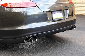 AWE Tuning Touring Edition Exhaust System - Polished Silver Tips For Porsche Panamera