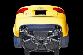 AWE Tuning Touring Edition Exhaust - Polished Silver Tips For RS4