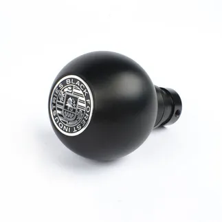 BFI Heavy Weight Shift Knob SCHWARZ - Full Billet For BMW Fitment