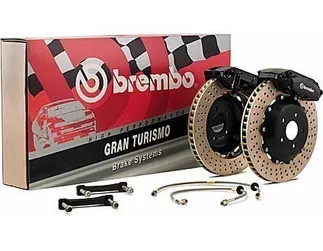 Brembo GT Cross Drilled Big Brake Kit 380mm For Porsche - Yellow (Front)