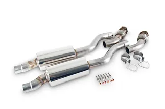 AWE Tuning Resonated Downpipes For Audi 3.0T