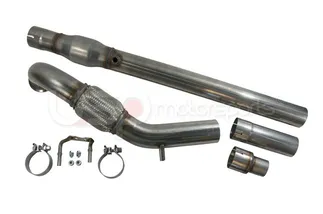 USP 3" Stainless Steel Catted Downpipe For Gen3 TSI