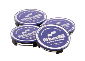 Fifteen52 Super Touring Center Cap Set (Blue/Chrome)