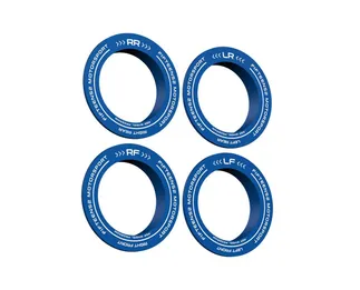 Fifteen52 Holeshot RSR Center Ring - Corner Designation Set (Anodized Blue)