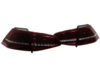 RFB LED Tail Light Set - Dark Cherry For MK7 GTI/Golf R w/ Harness