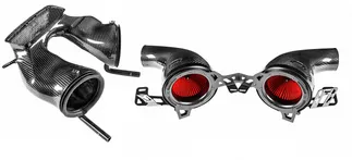 Eventuri Porsche 991.1/991.2 Turbo - Black Carbon Intake