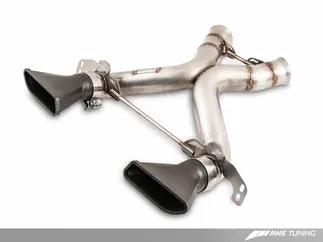 AWE Tuning McLaren 650S Performance Exhaust Black Tips