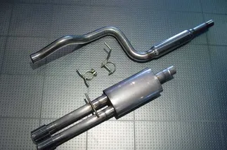 AWE Tuning Golf and GTI Cat Back Performance Exhaust - Dual Outlet For Mk4