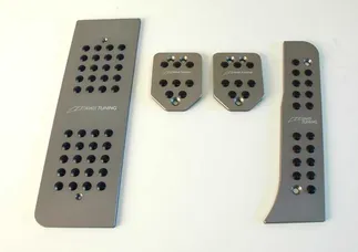 AWE Tuning 6 Speed Pedal & Deadpedal Set - Gunmetal