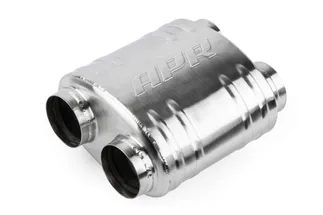 APR Premium Sound Absorption Muffler - Dual 70mm 