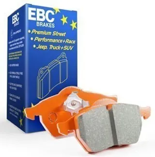 EBC Rear Brake Pad Set- Orangestuff For 08 Porsche Cayenne 4.8T