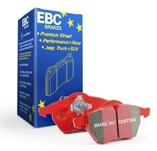 EBC Front Brake Pad Set- Redstuff For 02-04 Audi A6 Quattro 2.7 TT (4 Pad Set)