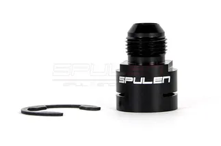 Spulen Billet Spherical Catch Can Kit V2 Black For MK7 Golf R, S3