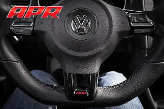APR Steering Wheel Insert- Piano Black