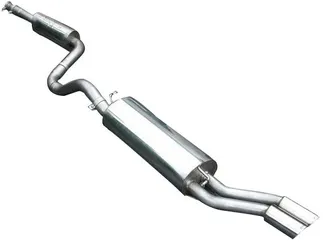 Milltek Jetta Non-Resonated Catback Exhaust (Dual Tips) For VW MK4