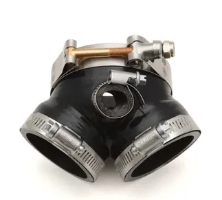 034 Throttle Body Intake Boot Silicone - Black