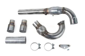 USP 3" Stainless Steel Downpipe For MK7 GTI, Golf, A3 FWD (Catted)
