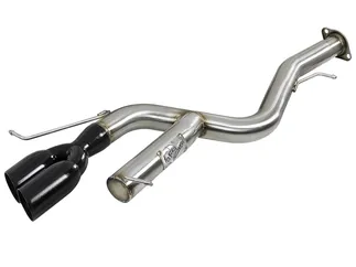 aFe MACH Force-Xp 3 IN 304 SS Axle-Back Exhaust w/Black Tip For BMW - 49-36302-B