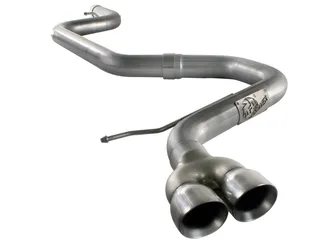 aFe Large Bore-HD 2-1/2 IN 409 SS Cat-Back Exhaust For VW - 49-46402